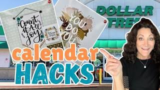 GENIUS Dollar Tree CALENDAR DIY HACKS You Must Try