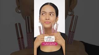 Best Long-Lasting Lipsticks: Kay Beauty Matte Liquid Lipstick Swatches| Nykaa Swatch Library #Shorts