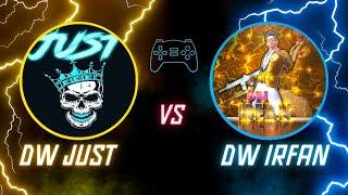 DW JUST VS DW IRFAN TDM MATCH | LIKE AND SUBSCRIBE 90FPS VS 90FPS 