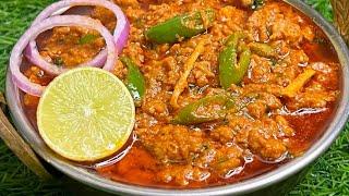 New Tandoori Keema Recipe, Smoked Mutton Keema by Cook With Lubna | Tandoori Mutton Keema