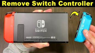 How To Remove Nintendo Switch Controllers - Detach Joy Cons