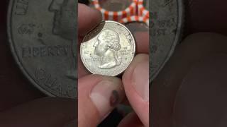 W mint mark found Coin Roll Hunting Quarters!