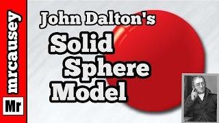 Solid Sphere Atomic Model and John Dalton