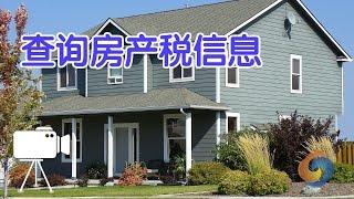 在美国如何查询房产税信息？|美国房地产/Inquire property tax information