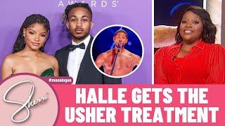 Halle Bailey Gets The Usher Treatment | Sherri Shepherd