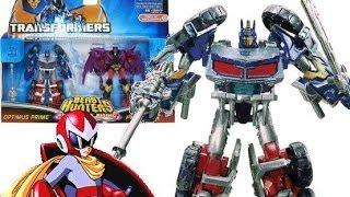 Protoman Review: Transformers Prime Predacons Rising Target Exclusive Optimus Prime / Thunderclash