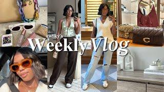 Home Organizing + Curl Tutorial + Shopping + MORE | Spend the week with me!