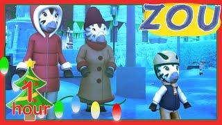 ZOU'S CHRISTMAS  1 hour COMPILATION ️ Cartoons | Zou in English