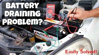 EASILY Identify Vehicle Battery Draining Problems(Parasitic)