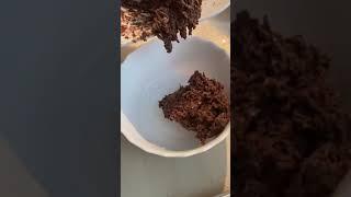 3 ingredients Simple Chocolate Oatmeal cake