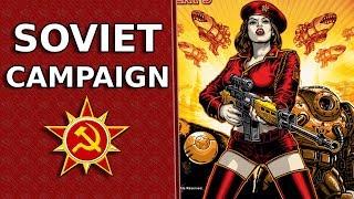 Red Alert 3 - Full Soviet Campaign Playthrough - Hard Difficulty