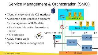 Service Management and Orchestration (SMO) in O-RAN