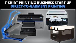 T shirt Printing Business Start Up | Direct to Garment Printing