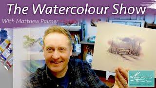 Watercolour Trees & A Snow Scene. The Watercolour Show