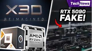 Ryzen 9800X3D offiziell und SCHNELLER als Gedacht? / RTX 5090 Leak war Fake!