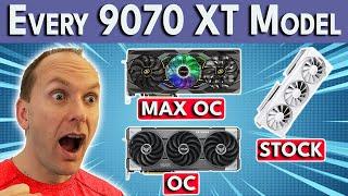 DON'T BUY WRONG!  Every 9070 XT Model - Specs & Features