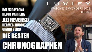 Rolex Daytona, Heuer Carrera, JLC Reverso, Hermès, Hublot, Grand Seiko - Luxify Recap Chronographen