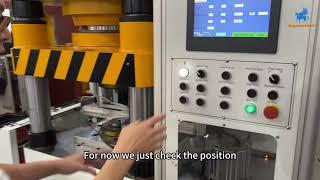 Operation video of SuperbMelt 300 Ton Automatic Coin Minting Press