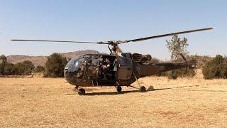 Alouette III take-off