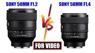 Selling My Sony 50mm f1.2 GM for Sony 50mm f1.4 GM [ Lens Comparison VS for Video ]