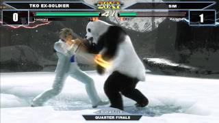 SVB 20XI Tekken 6 Quarter Finals TKO Ex Soldier vs Sim