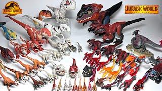 MY MEGA ATROCIRAPTOR vs PYRORAPTOR Toys Collection - Jurassic World Dominion Dinosaurs Toys