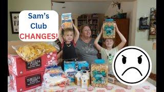 I Don't Like This! LARGE FAMILY Sam's Club Haul!