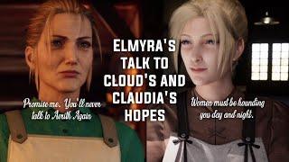 FINAL FANTASY 7 REMAKE : Moments, Elmyra's talk to cloud's and claudia's hopes