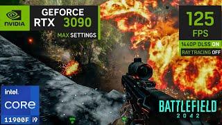 Battlefield 2042 Graphics RUSH Mode Valparaiso Map | NVIDIA RTX 3090 24GB | 1440P DLSS ON RTX OFF