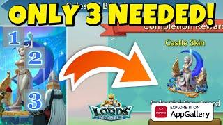 Whaling Out To Get The Second Castle Skin! Lords Mobile