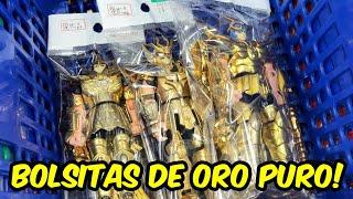 COMPRE FIGURAS VINTAGE DE SAINT SEIYA EN BOLSITA EN AKIHABARA | LOS CABALLEROS DE ORO | JAPAN GEEK