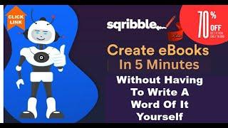 Sqribble Review & Demo: Create Amazing eBooks in Minutes! 