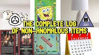 The complete log of non-anomalous items | Joke SCP