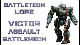 Battletech Lore - Victor Assault Battlemech