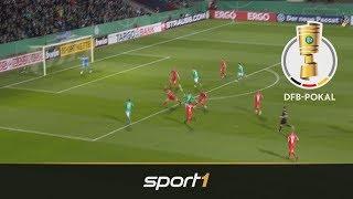 Werder Bremen - 1. FC Heidenheim 4:1 | Highlights | DFB-Pokal 2019 | SPORT1