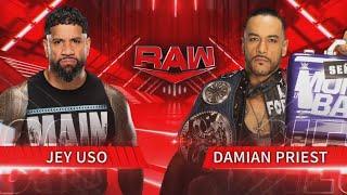 FULL MATCH: Jey Uso vs Damian Priest (2/2) | WWE RAW 10/23/23