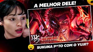 M4RKIM: REAGINDO ao Sukuna (Jujutsu Kaisen) - Santuário Malevolente | REACT