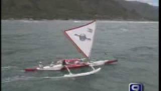 Hawaiian Sailing Canoes on KGMB9 News