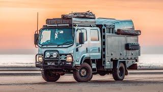 RIG RUNDOWN - ISUZU NPS CREW CAB 4x4 WALK THROUGH and GEAR REVIEW - ULTIMATE DOOMSDAY VEHICLE