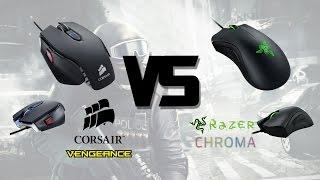 RAZER vs CORSAIR - Testeo by D4ndrums - POINT BLANK