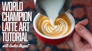 Latte Art Tutorial with Champion Latte Artist Emilee Bryant