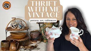 Thrift Store Shopping Adventures in Florida! HUGE Vintage HAUL