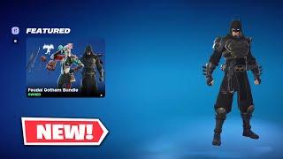 NEW Batman Ninja Skins BUNDLE & EMOTES Item Shop Fortnite! (Knight Batman & Karuta Harley Quinn)