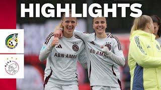 Highlights Fortuna Sittard Vrouwen - Ajax Vrouwen | Azerion Vrouwen Eredivisie