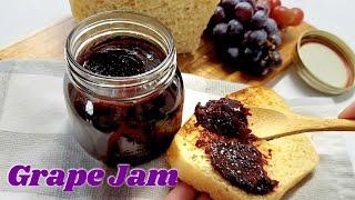 Grape Jam Recipe / how to quickly remove grape seeds and skin