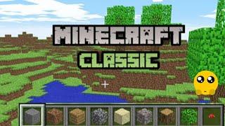 Minecraft Classic for free from your browser