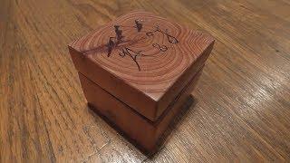 Making a Wooden Engagement Ring Box out of a Log