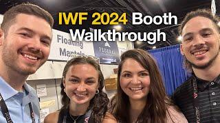 IWF 2024 Booth Walkthrough | Click Corbels | Concealed Storage Floating Shelves | Federal Brace