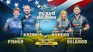 SEMI-FINAL ▸ FISHER/KAZAKIS vs ROPERO/DELGADO ▸ Kamui Mixed Doubles Semi-Final