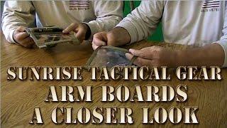 S1 - 03 - Sunrise Tactical Gear - Arm boards / Wrist Coach, A Closer Look